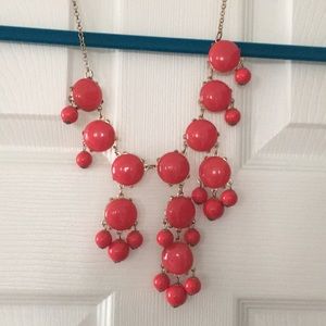 Coral Statement Necklace